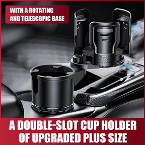 Car Cup Holder Expander for 40 oz Tumblers – Adjustable Drink Holder with Secure Lock