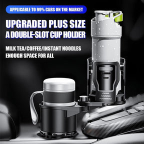 Car Cup Holder Expander for 40 oz Tumblers – Adjustable Drink Holder with Secure Lock