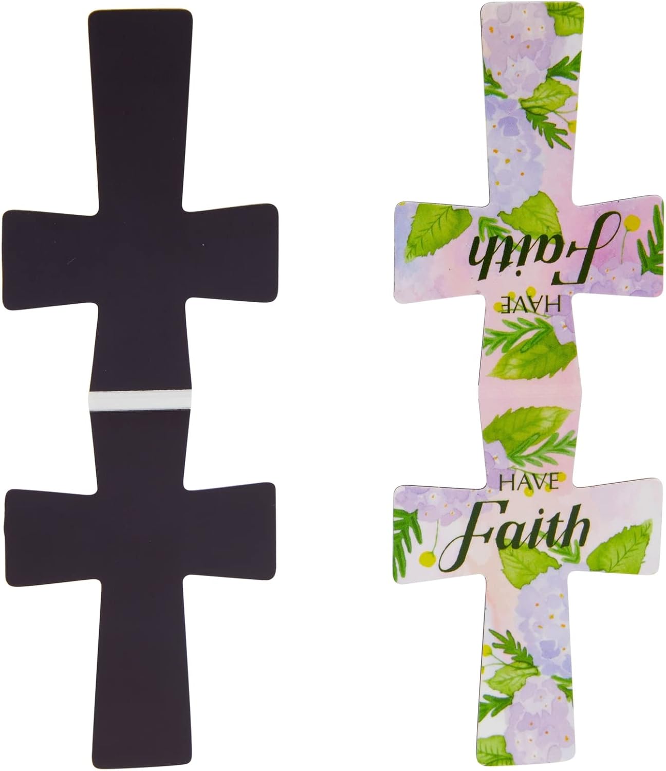 24pk Christian Cross Magnetic Bookmarks – Inspirational Religious Bookmarks