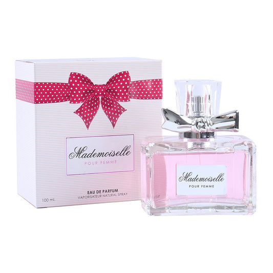 Mademoiselle Eau de Parfum for Women – 3.4 oz Rose & Patchouli Perfume