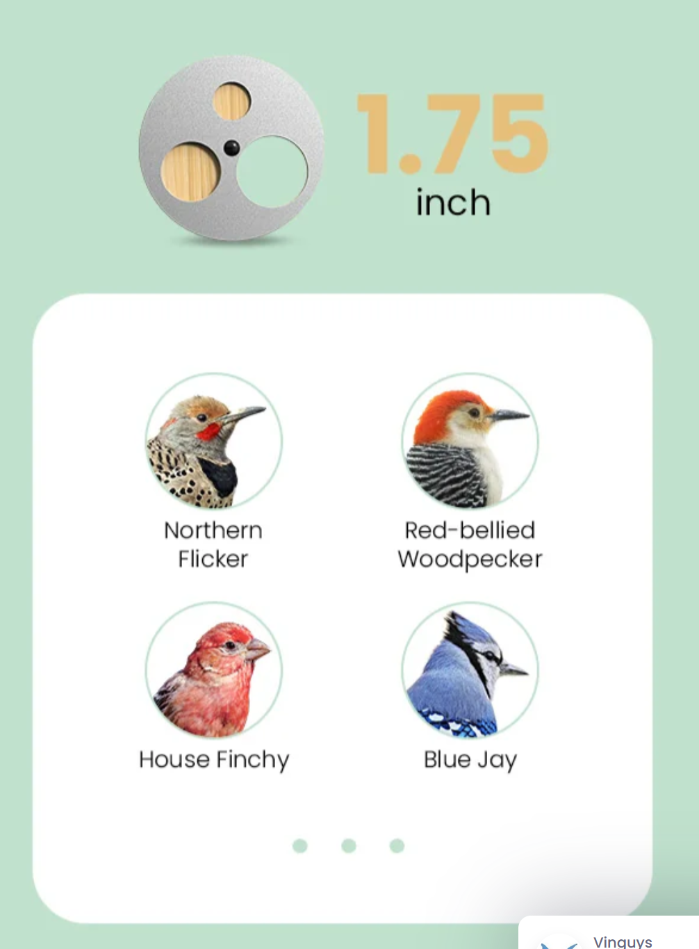 Adjustable Birdhouse with Rotating Entrance – Wooden Outdoor Nest Box with Easy Clean Side Door