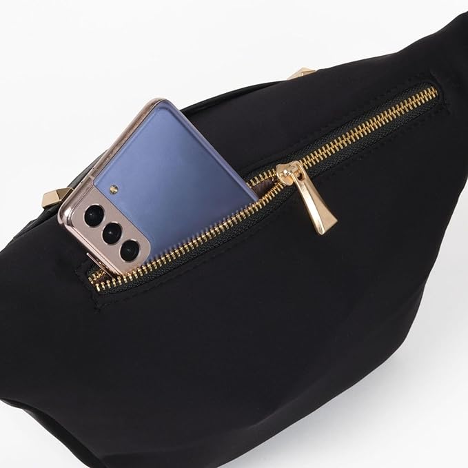 Plus Size Crossbody Fanny Pack & Sling Bag – Adjustable Strap Waist Bag, Water Resistant