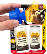 2pk Bear Horn Blaster for Hiking – Loud 112dB Air Horn Bear Deterrent with 1/2 Mile Range
