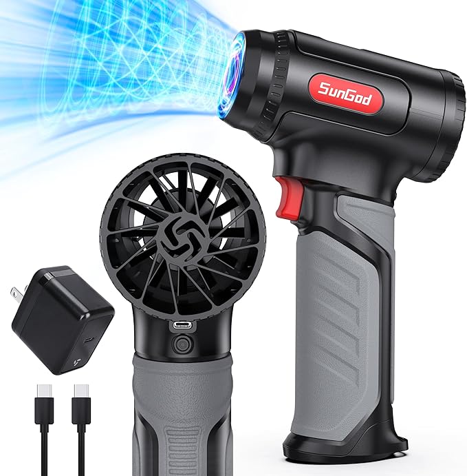 Cordless 1200G High-Power Car Dryer & Leaf Blower