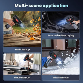 Cordless 1200G High-Power Car Dryer & Leaf Blower