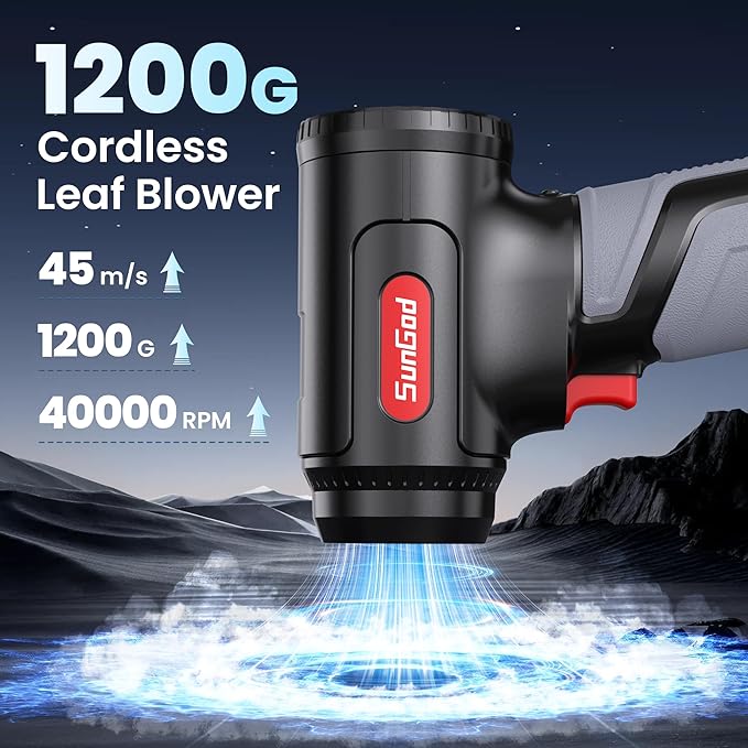 Cordless 1200G High-Power Car Dryer & Leaf Blower