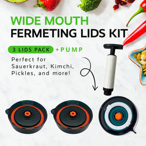 3 PC Easy Fermenter Fermentation Kit for Mason Jars