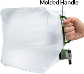 Outdoorsman 20L Collapsible Water Carrier with Spigot – BPA-Free Camping Water Jug