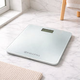 High-Capacity 500 lb Digital Tempered Glass Bathroom Scale – Auto On/Off