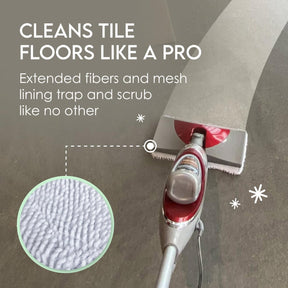 Turbo Microfiber 4-Pack Mop Pads for Shark Steam Mop SK Series & S Series - Shark Steam Replacement Pads