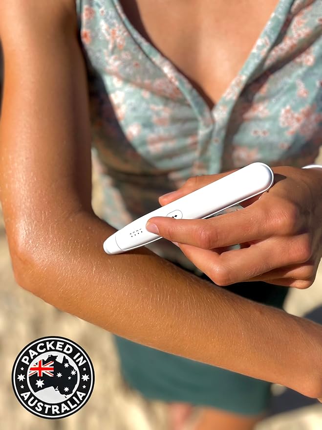 Rechargeable Electric Bite Relief Pen – Instant Heat Therapy for Insect Bites & Stings