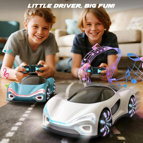 Gesture Sensing 360° Omni-Directional Stunt RC Car – Dual Control with Mist Spray
