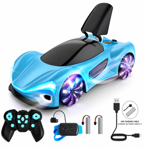 Gesture Sensing 360° Omni-Directional Stunt RC Car – Dual Control with Mist Spray
