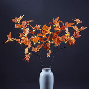 32" Lighted Willow Twig Branch - 32 LEDs - Timer - USB or Battery Powered