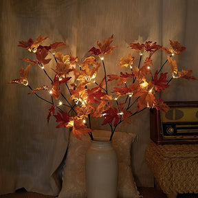 32" Lighted Willow Twig Branch - 32 LEDs - Timer - USB or Battery Powered