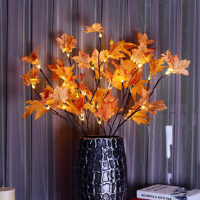 32" Lighted Willow Twig Branch - 32 LEDs - Timer - USB or Battery Powered