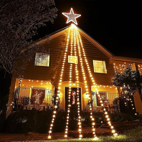 750 LED 245FT Star String Lights - Warm White - 8 Modes