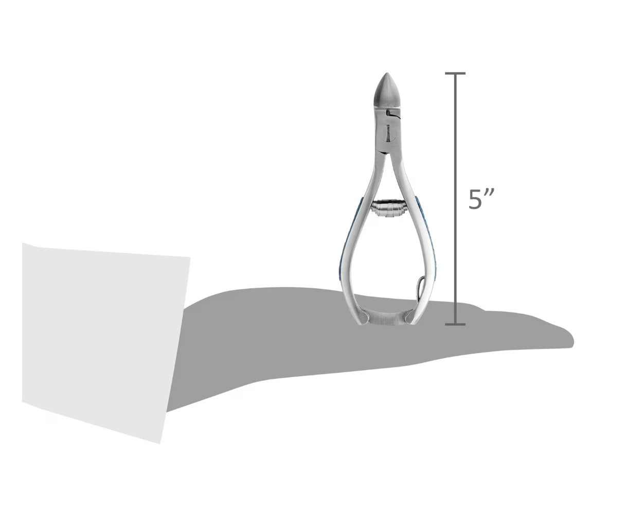 Equate Men's Comfort Grip Toenail Nipper with Safety Lock