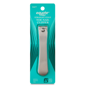 Equate Metal Straight-Edge Toenail Clipper