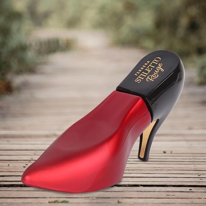 Ferrera Stiletto Rouge Eau De Parfum - Sweet Spicy Floral Vanilla Amber Scent, 3.4 fl.oz (100ml)