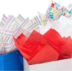 K-Kraft Birthday Metallic Tissue Paper - 102 Sheets, 20x20 Inch