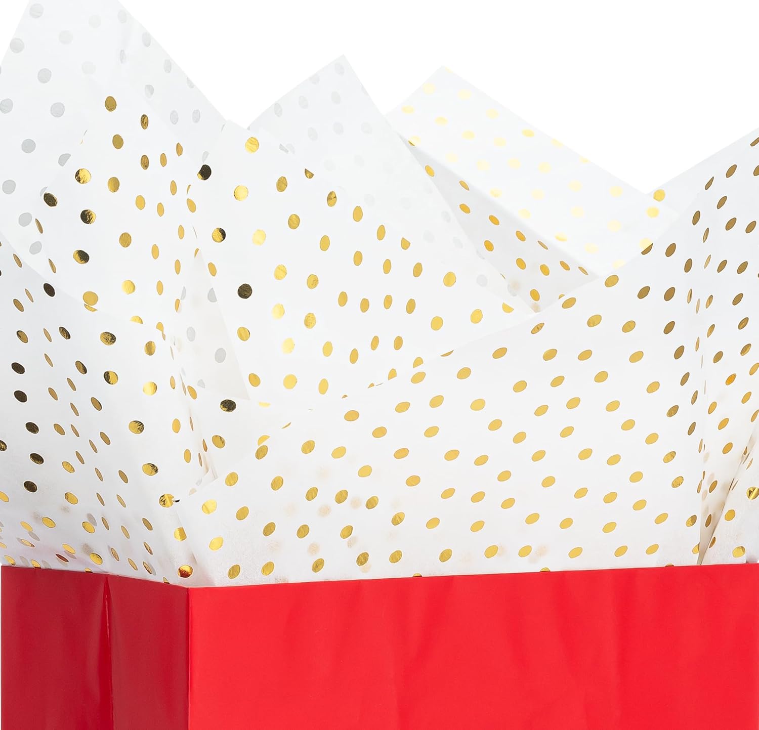 K-Kraft Birthday Metallic Tissue Paper - 102 Sheets, 20x20 Inch