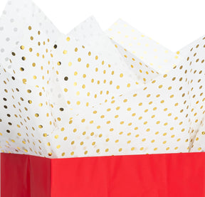 K-Kraft Birthday Metallic Tissue Paper - 102 Sheets, 20x20 Inch