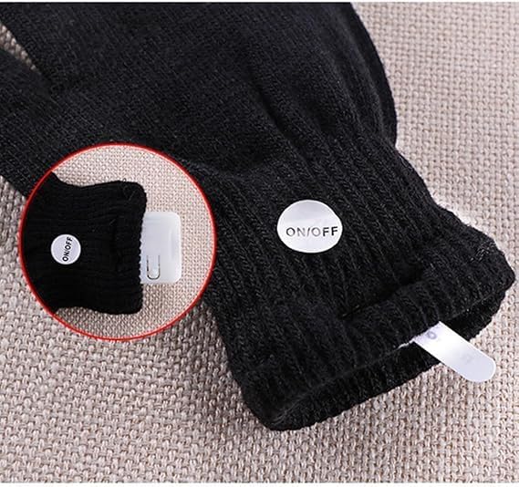 LED Glowing Finger Light Gloves - 7 Modes for Adults & Teens