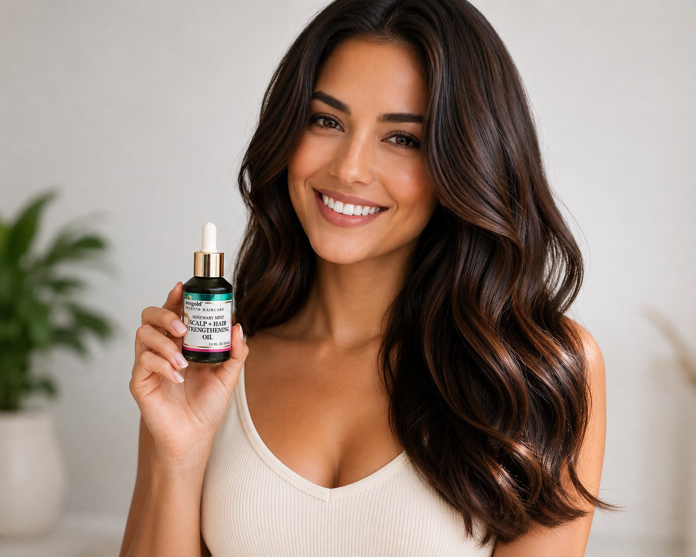 Neogold Rosemary Mint Scalp & Hair Strengthening Oil â€“ 1.8 fl oz