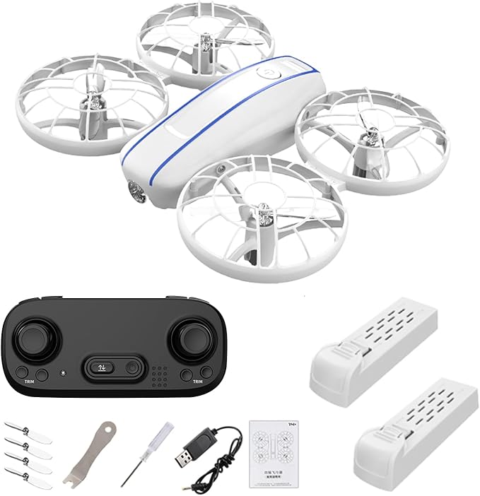 Small RC Quadcopter Drone with Lights, 3D Flip & Altitude Hold