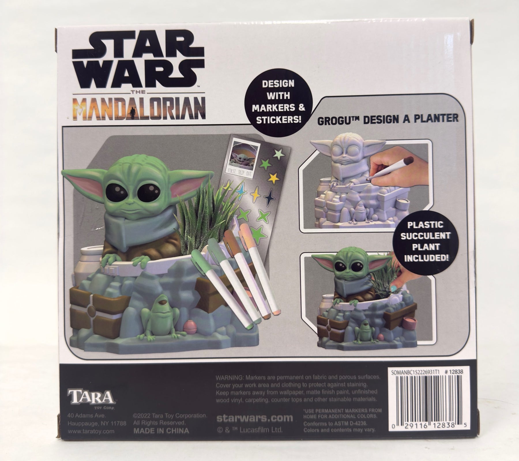 Star Wars Mandalorian Baby Yoda Design A Planter - Grogu