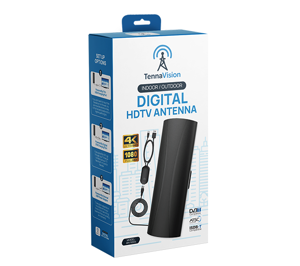 TennaVision Indoor/Outdoor Digital HDTV Antenna