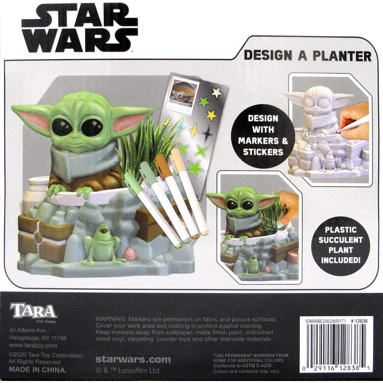 Star Wars Mandalorian Baby Yoda Design A Planter - Grogu