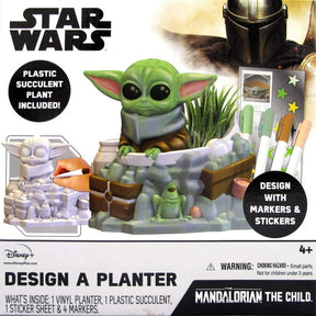 Star Wars Mandalorian Baby Yoda Design A Planter - Grogu