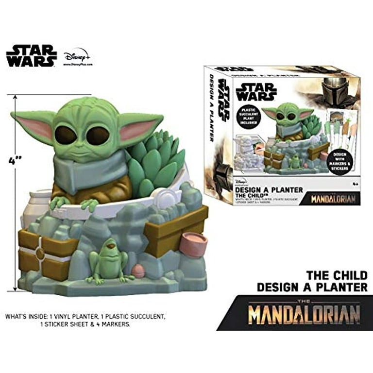 Star Wars Mandalorian Baby Yoda Design A Planter - Grogu