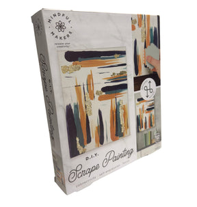 Mindful Makers Gold Scrape Painting Kit