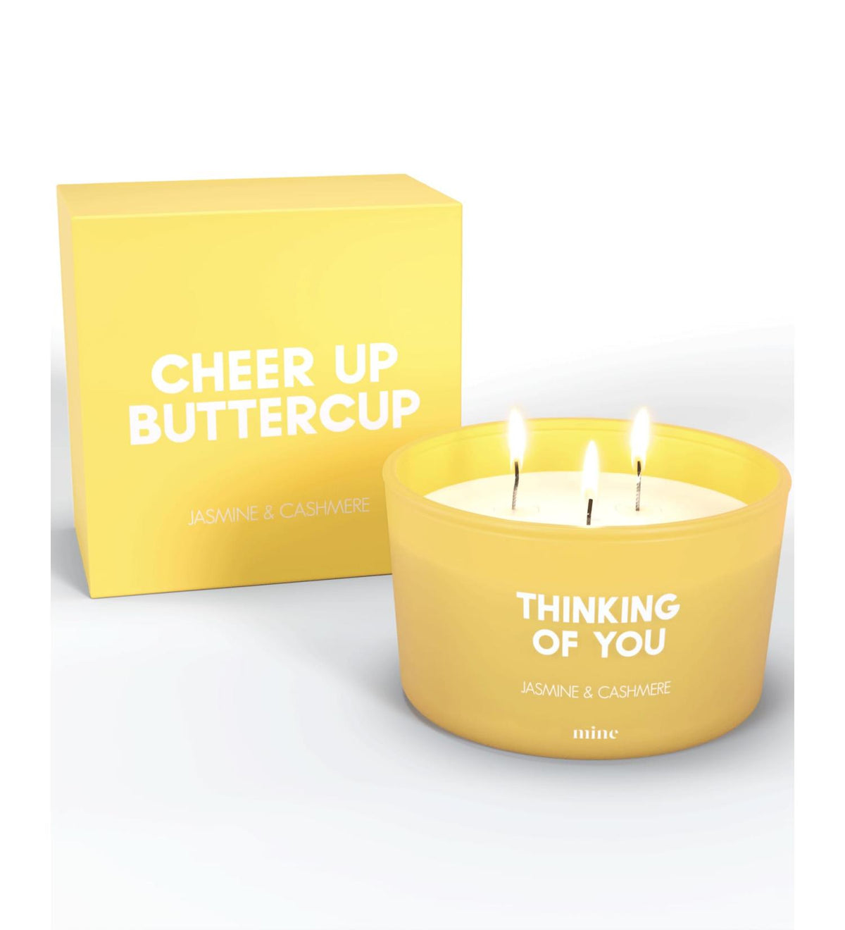 8oz Jasmine and Cashmere 3-Wick Uplifting Candle