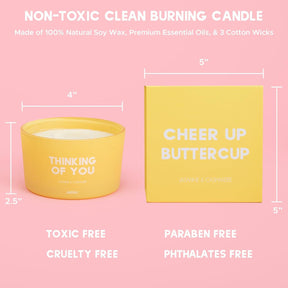 8oz Jasmine and Cashmere 3-Wick Uplifting Candle