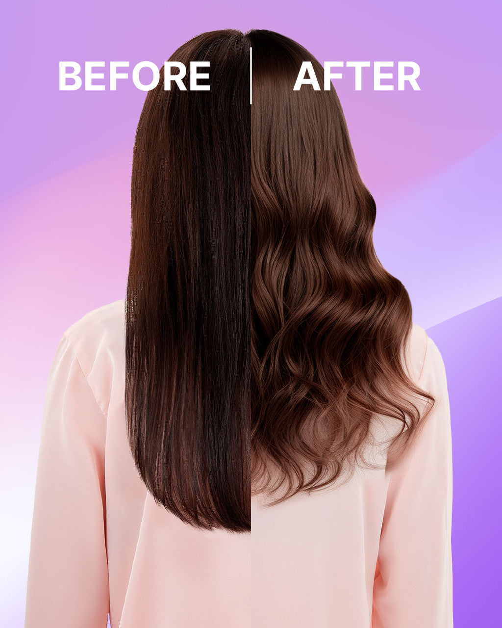 Wonder Family Natural Silk Heatless Hair Curling Set