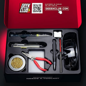 Geeek Tools 9-Piece Soldering Iron Kit with Storage Box