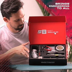Geeek Tools 9-Piece Soldering Iron Kit with Storage Box