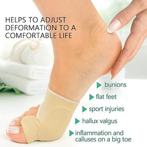 Orthopedic Bunion Corrector and Gel Toe Separator Bunion Splint (Size Large Fits Women 11-12 and Men 10.5- 13)