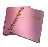 Joucien Weekly Goal Planner - High Quality Pink Spiral Notebook