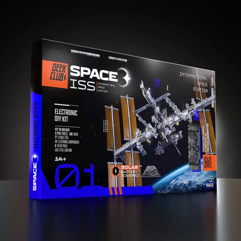 Geek Club DIY International Space Station STEM Engineering Kit
