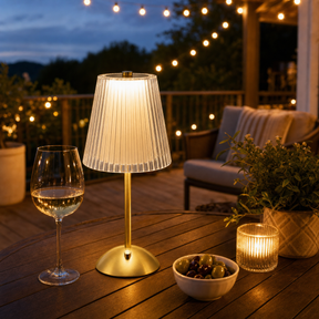 Celeste Cordless Touch Table Lamp – Rechargeable Luxury Accent Light with 3 Dimmable Modes