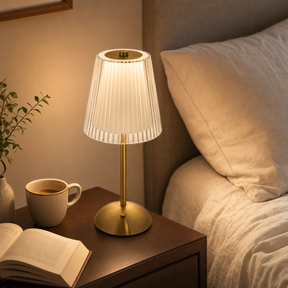 Celeste Cordless Touch Table Lamp – Rechargeable Luxury Accent Light with 3 Dimmable Modes