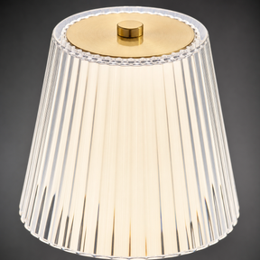 Celeste Cordless Touch Table Lamp – Rechargeable Luxury Accent Light with 3 Dimmable Modes