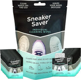 20-Pack 7"x7" Dual-Textured Quick Shoe Cleaning Wipes