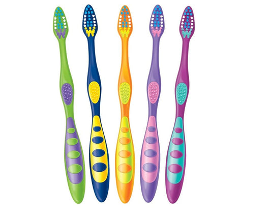Dr. Fresh Kids Extra Soft Toothbrushes - 5 Count