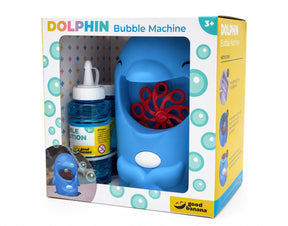 Cordless Dolphin Bubble Maker Machine with 2 Bottles of Bubble Mix